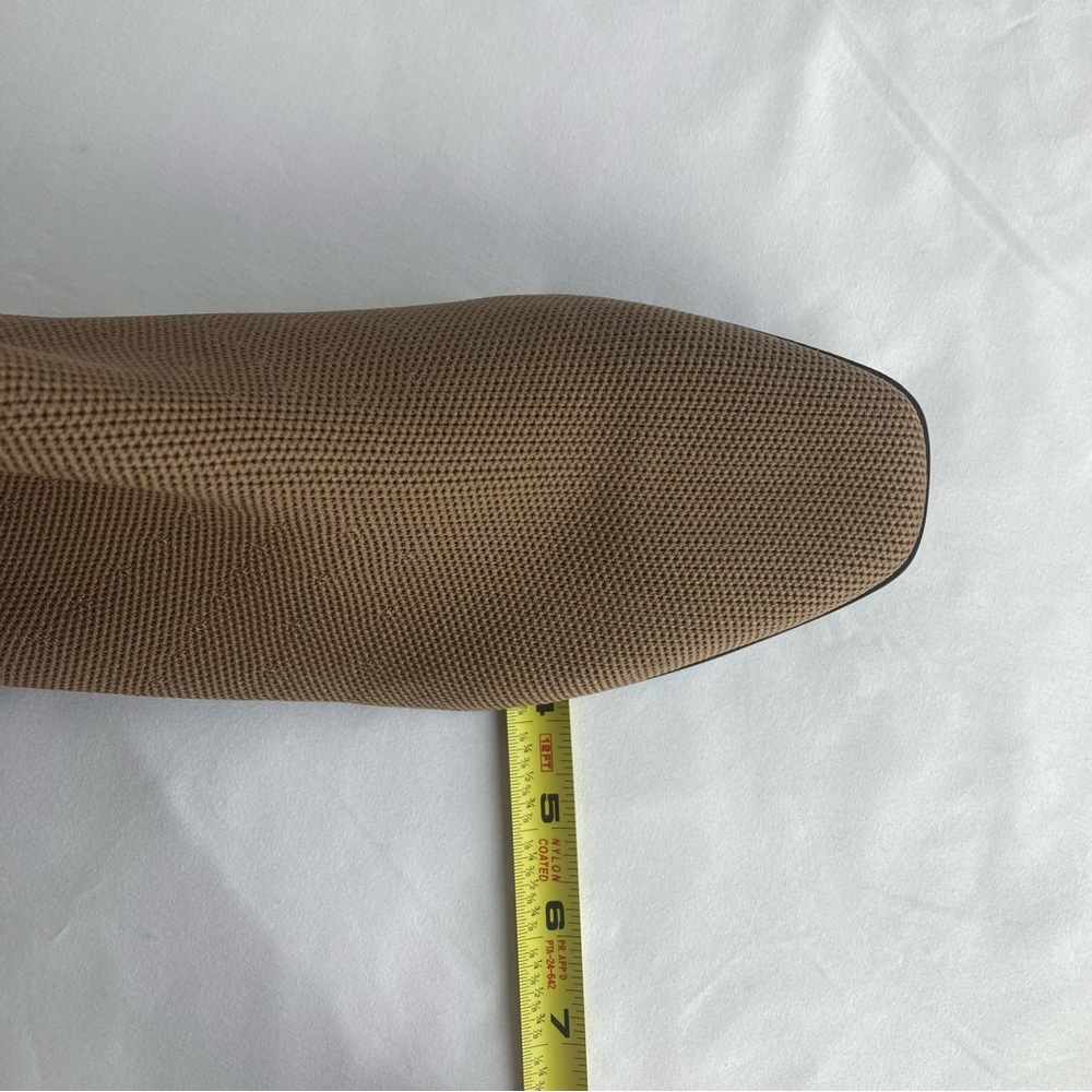 Women's Vivaia Ryan Square Toe Boots Booties Brown Chelsea Size 42/Size 10.5 - Picture 10 of 11